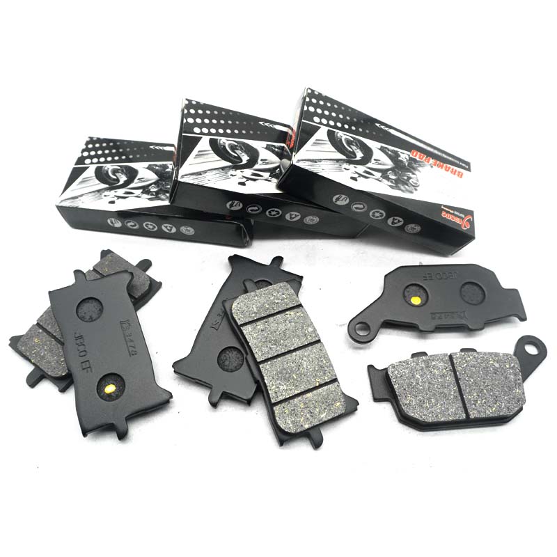 Для HONDA ADV750L X-ADV 750 2017 2018      FORZA750 CB650RA CB650R Мотоциклетные комплекты передних и задних тормозных колодок
