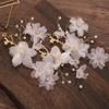 Korean Bridal Wedding Headdress Super Mori Flower a Pair of Hairclips Combination Set Bridesmaid Girls Hair Accessories