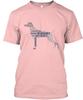 WEIMARANER WORDIE Футболка Сделано в США Размеры от S до 5XL