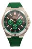Мужские часы-хронограф Technos T6C27PM зеленого цвета