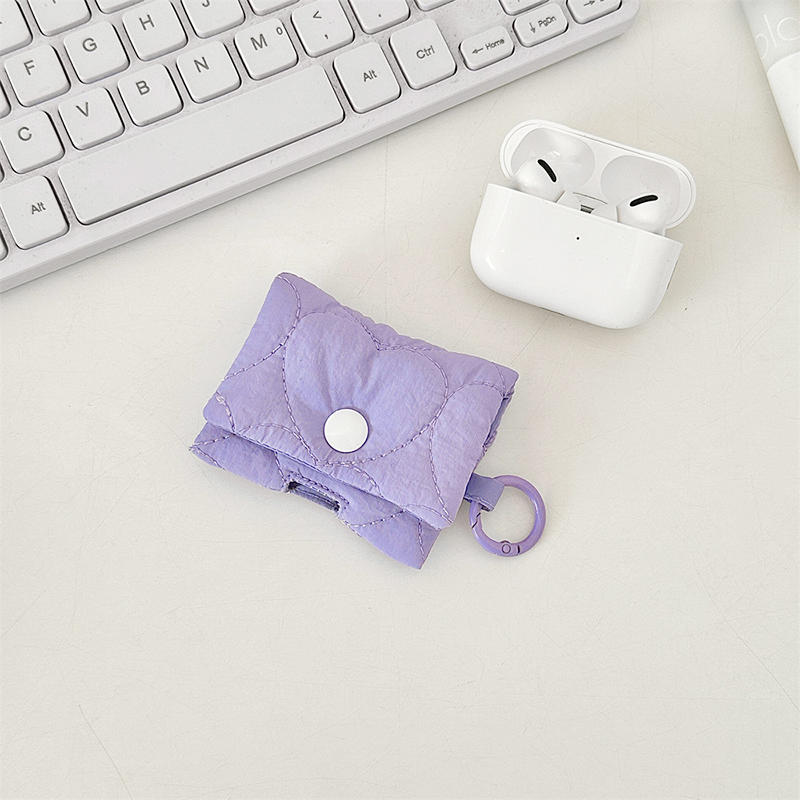 Cute Wireless Bluetooth Headphone Storage Case Convenient Travel Cute Earphones Organizers Protection Soft Case