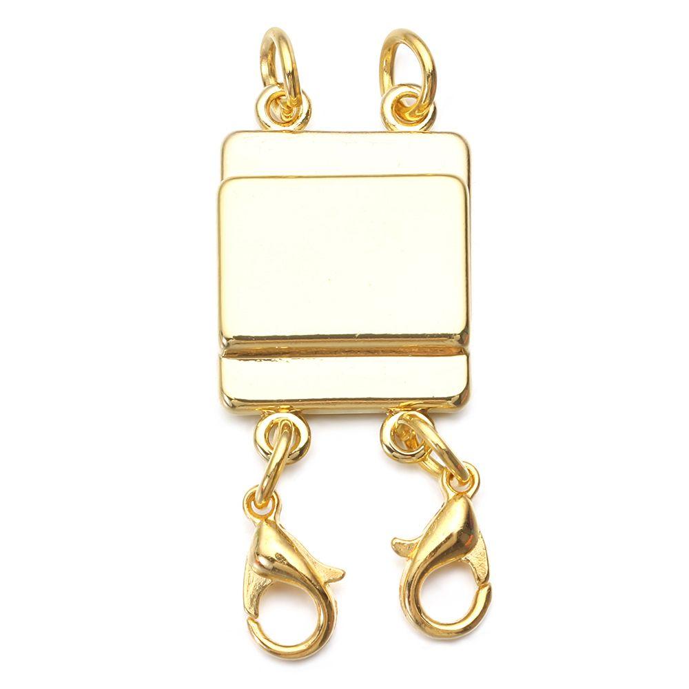 Застежки-пряжки Магнитный разъем для ожерелья для многослойного браслета Магнитная застежка ожерелья