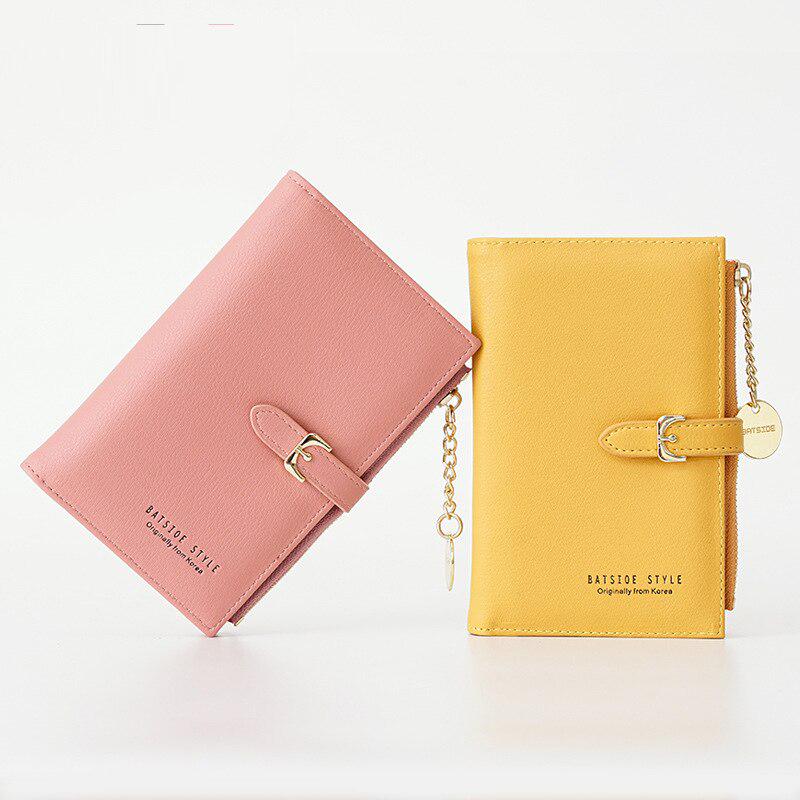 Женский цветной кошелёк с цепочкой