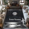 Juventus Customize Text Carpet Design for Game Room Foyer Living Rooms Playrooms Anti-slip Rug Decorate Offices Perfect Birthday/Christmas Gift Idea