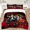 3pcs Demon Slayer Bedding Set. Soft and Comfortable with No Core Included (1x Duvet Cover + 2x Pillow Covers) yy251010199