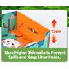 Portable Disposable Cat Litter Box Foldable Travel Cats Poop Toilet  Home Use