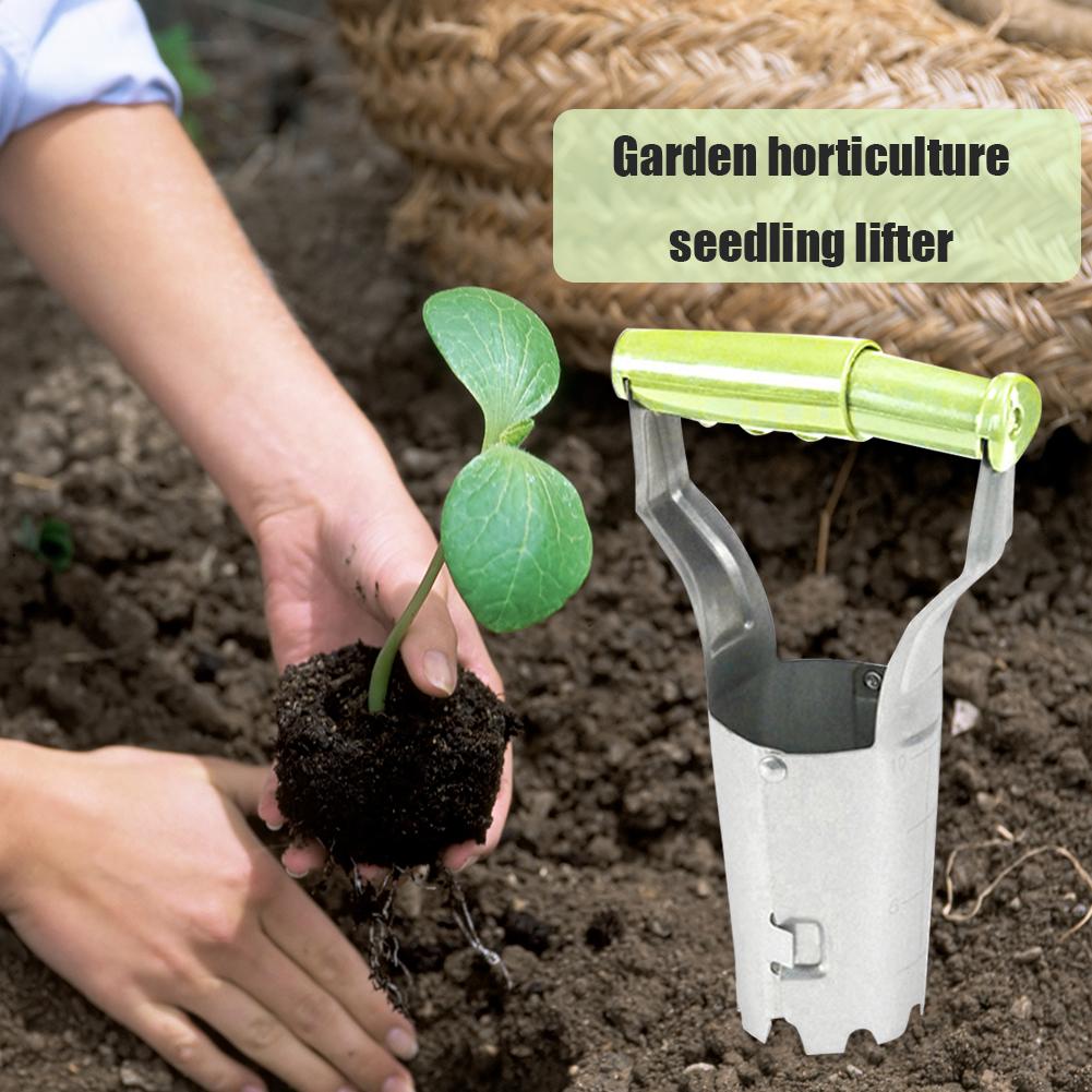 Seedling Transplanter Portable Seedling Lifter Anti Slip Seedling Transplant Tools Ergonomic for Planting Bulbs