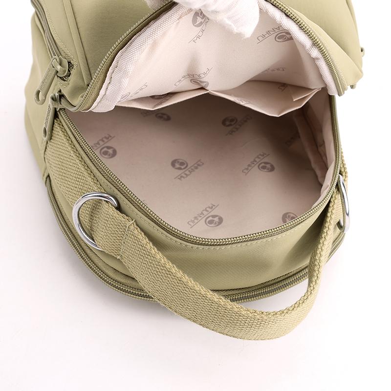 Женская многофункциональная сумка через плечо кроссбоди однотонная сумка-тоут дорожная сумка нейлоновый маленький рюкзак