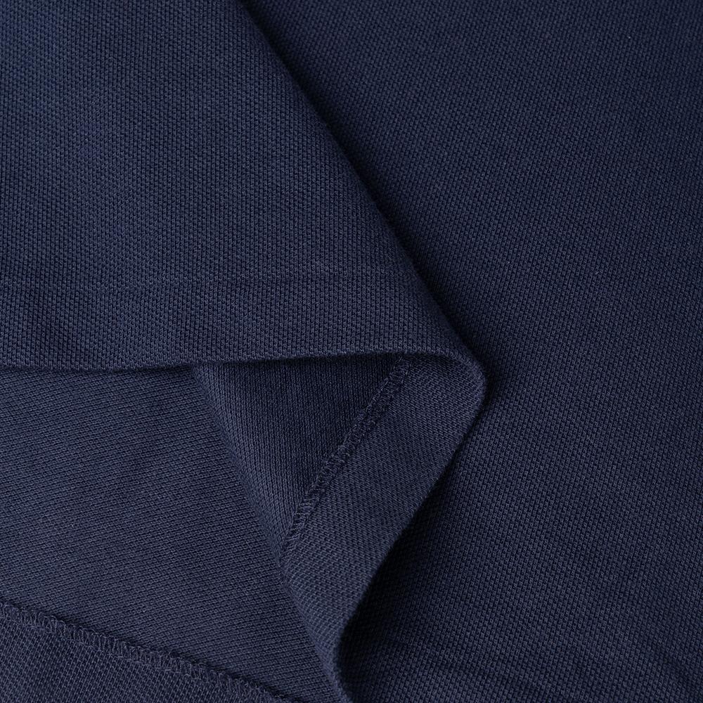 Polo Ralph Lauren Полосатая контрастная отделка вышитый логотип короткий рукав рубашка поло мужские топы темно-синие 710784712-001