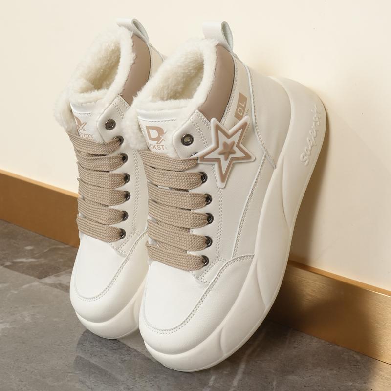 34-42 Женские зимние ботинки Plus Plus Plus Velvet с толстой подошвой, увеличивающие рост, из хлопка, теплые зимние ботинки с промежуточной подошвой