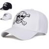 Unisex Skeleton Embroidery Baseball Caps Adjustable Casual Hats Spring and Autumn Outdoor Sunscreen Hat