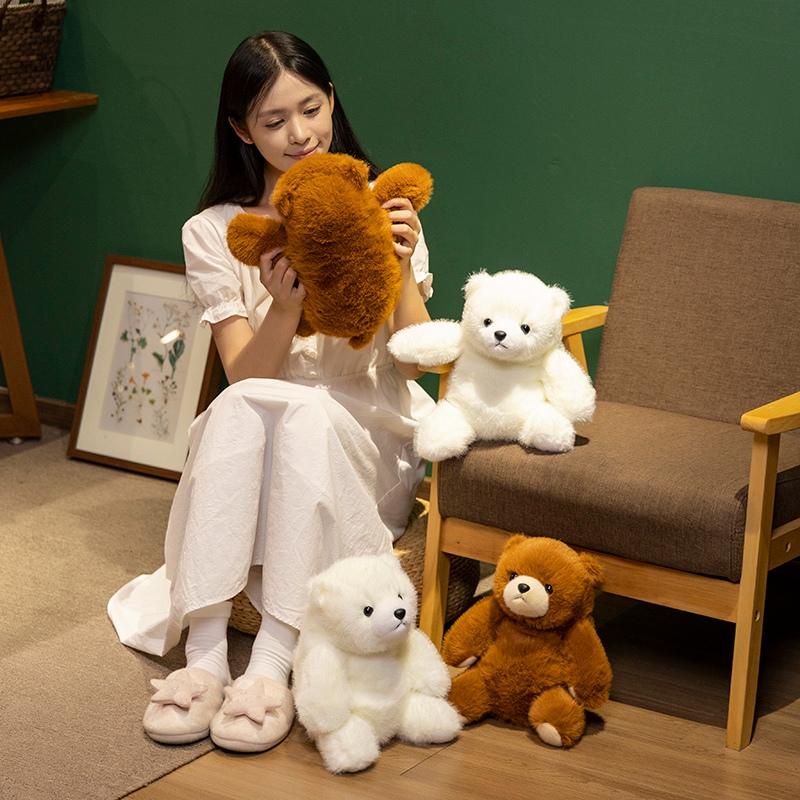 25CM High Quality Healing System Bear Plush Doll Soft Stuffed Animal Bear Plush Toys Girls Valentine Lover Birthday Gift Decor