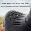 Модные зимние мужские резиновые сапоги Водонепроницаемые повседневные хлопковые сапоги Уличные нескользящие сапоги для рыбалки Плюшевые теплые хлопковые резиновые сапоги для мужчин Botas