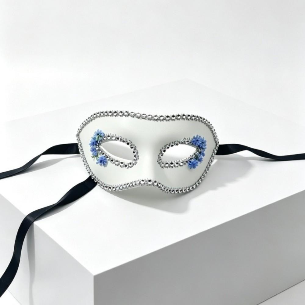 Handsome Half Face Mask Adjustable Masquerade Masque Party Prop Masquerade Mask Mardi Gras