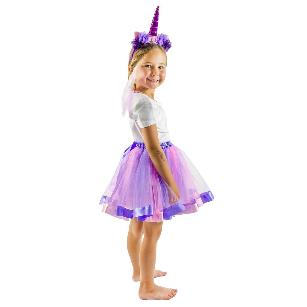 Unicorn carnival costume for children, unicorn costume set for the ball