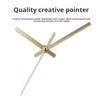 Wall Clock Large Numerals Design Easy-to-Read Battery Operated Modern Silent Non-Ticking Round Clock Wall Decoration