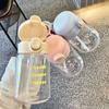 Straws and Lids Water Bottles 400ML Beverage Cups Creative Kids Sippy Cup  Toddlers Feeding
