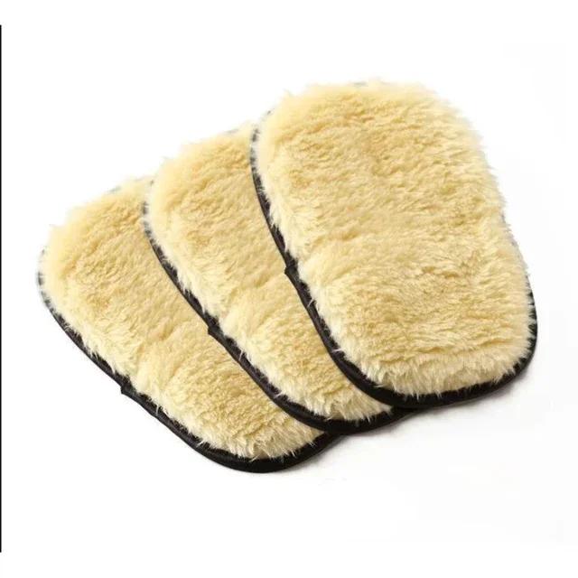 Car Washing Gloves, Plush Wool Tools, Duster Cloth, No Damage To the Paint, Car Towel, Special Foam Cotton Sponge Towel Parts