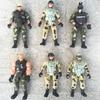 STARTIST 6-Piece American Soldier Warrior Movable Joint Figure Collection 10cm H