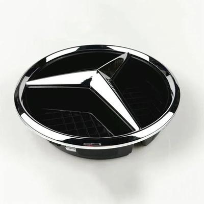 3D Эмблема Звезда Логотип Передней Решетки Автомобиля Для Mercedes Benz W204 W205 W213 X253 A B C E S CLA GLB GLC GLE GLS Аксессуары1