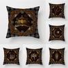 Праздничный чехол для подушки, домашний текстиль, декоративная квадратная мягкая подушка для дивана, чехлы для сидений с цифровой печатью, чехол для подушки 45x45 см