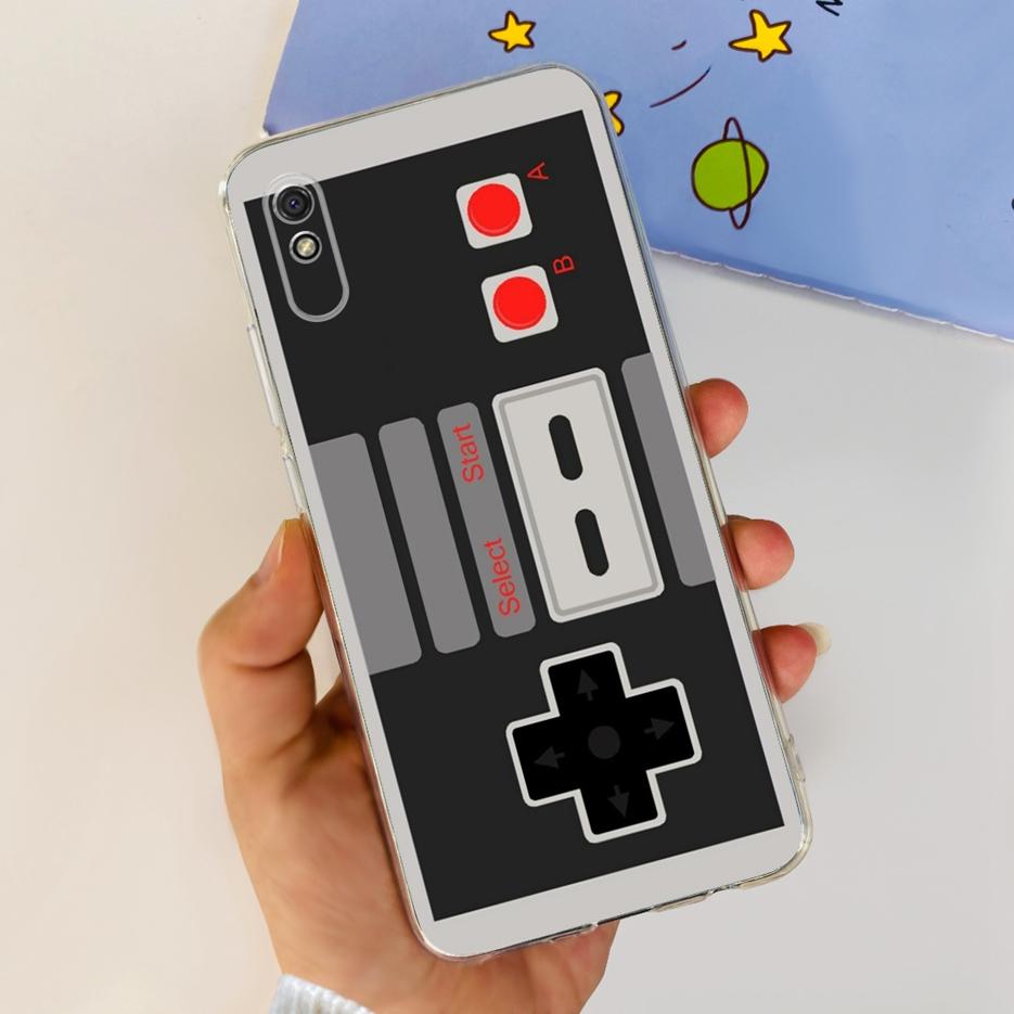 Для Xiaomi Redmi 9A Чехол Redmi 9AT Стильный Расписной Чехол Прозрачный Силиконовый Чехол для Телефона Для Xiaomi Redmi 9A Sport Redmi9A T Мягкие Чехлы