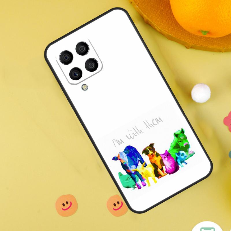 ЛЮБОВЬ К ОВОЩАМ Вегетарианские Цитаты ВЕГАНСКИЙ Для Samsung Galaxy M20 M30s M31 M51 M15 M55 M13 M23 M33 M53 M12 M32 M52 M14 M34 M54 Чехол