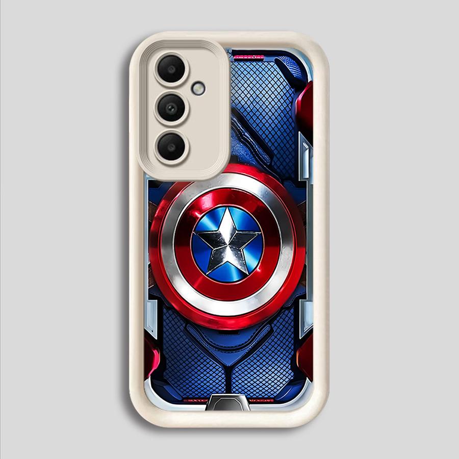 Мягкий чехол Marvel Ironman Sipiderman для Samsung Galaxy A14 A36 A32 A24 A13 A33 A34 A23 A12 A16 A26 A22 A56