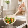 Силиконовая прорезная кухонная утварь, термостойкая, для слива и процеживания