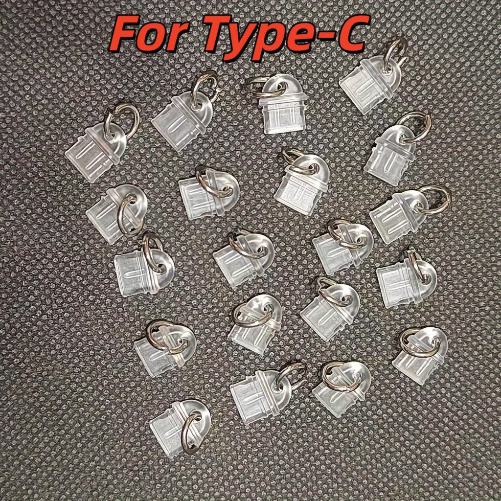 10/20 шт. Пылезащитные аксессуары для телефона, Пылезащитная заглушка для украшения порта зарядки телефона, Подходит для украшения энтузиастами DIY, Аксессуары для DIY