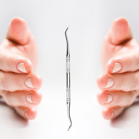 Двусторонняя пилка для вросшего ногтя на пальце ноги, инструмент для коррекции маникюра и педикюра