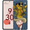Ретро Чехол для телефона с картиной Ван Гога для Google Pixel 8 7 6 Pro 6A 7A 5G Мягкий Силиконовый Ударопрочный ТПУ Черный Чехол TPU Fundas