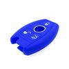 3 кнопки автомобильный силиконовый гелевый чехол для ключей оболочка ключа сумки для Mercedes Benz CES Class SLK C200 S320 S300