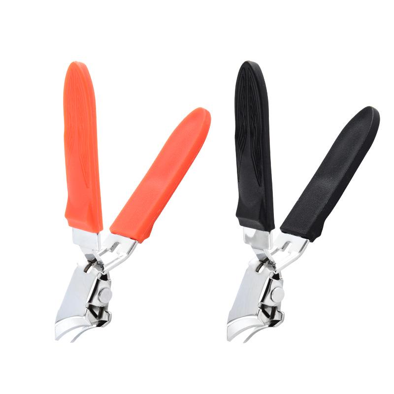 Large Pointed & Flat Mouth Nail Clippers - Manicure Home Tool Set