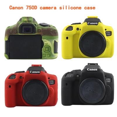 Новый силиконовый чехол для Canon EOS 750D - Защитная крышка и сумка для зеркальной камеры