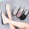 Women Moccasins Leather Driving Comfort Flats Casual Slip On White Nurse Walking Minimalist Summer Maternity Shoes