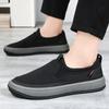 Men's Mesh Shoes 2025 Summer New Solid Color Versatile Single Shoe Breathable Soft Sole Lightweight Casual Shoes