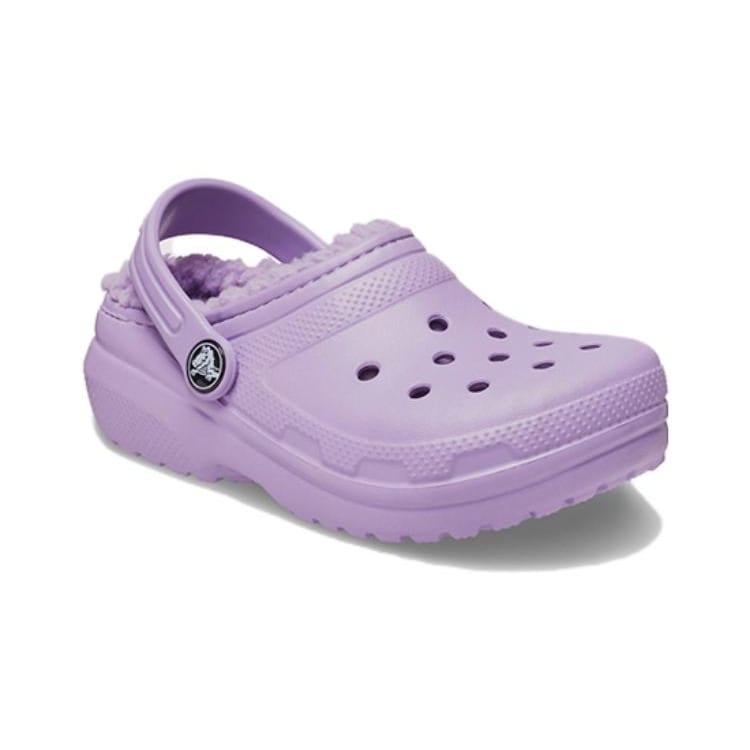 Crocs Classic Lined EVA Kids Clogs Thermal Kids' Orchid Purple 207010-5PR