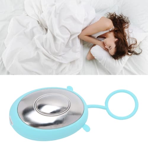 KOEB Microcurrent Sleep Aid, Portable and Compact Calming and Relaxing Handheld Sleep Aid for Home and Travel for Insomnia and Anxiety (Blue)