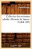 Книга Collection Des Memoires Relatifs A l'Histoire De France. 76 (Ed.1829)