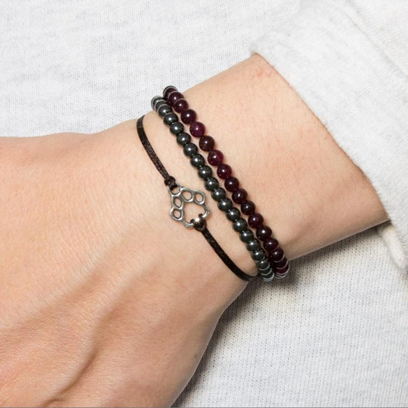 Браслет с принтом лапы