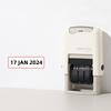 Handle Account Self-Inking Stamps English Version Date Wheel Stamp Date Stamps  DIY Painting