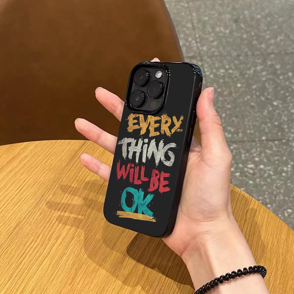 Inspirational English for IPhone17promax for Apple 16 Mobile Phone Case 15 New Style 14pro Cute 13