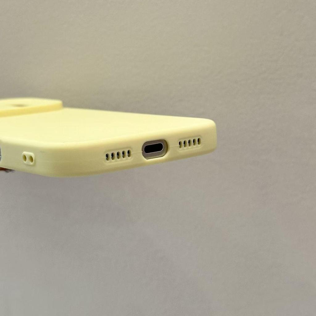 Утолщенный чехол из жидкого силикона для iPhone 17PM – Простой, Цветной и Прочный