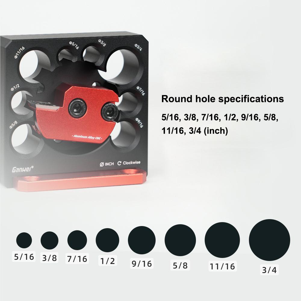 Набор приспособлений для изготовления шкантов из алюминиевого сплава, квадратный деревянный стержень для токарной обработки, круглый вспомогательный инструмент, твердосплавное лезвие с 8 различными диаметрами для токарной обработки