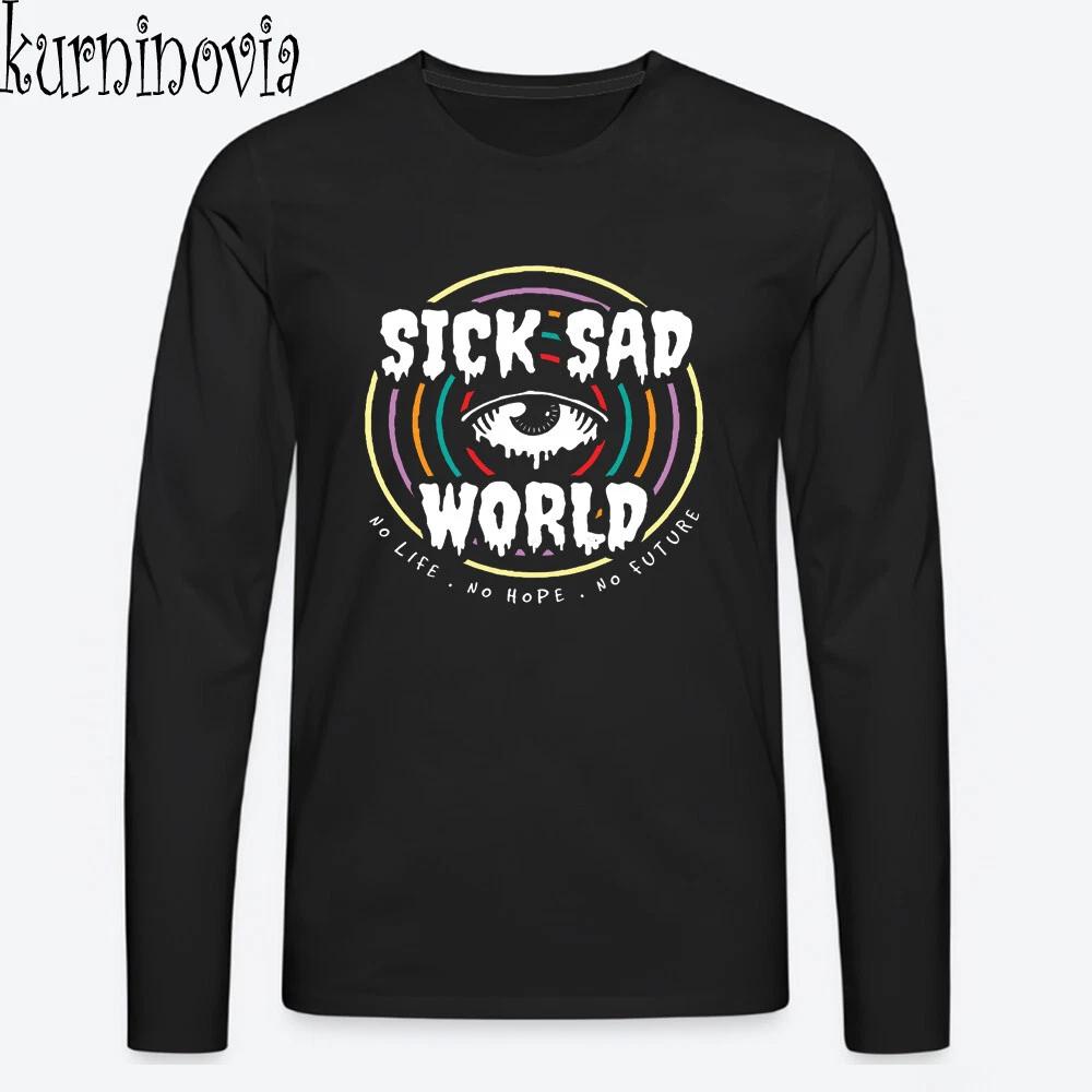 Men's and Women's T-shirts Daria Sick Sad World Eye