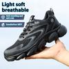 Men Work Safety Shoes Steel Toe Work Sneakers Women Lightweight Anti-piercing Work Boots Industrial Construction Boots
