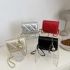 Diamond Chain Popular Grid Fashion Girl Daily Use Shoulder Bag Crossbody Bag