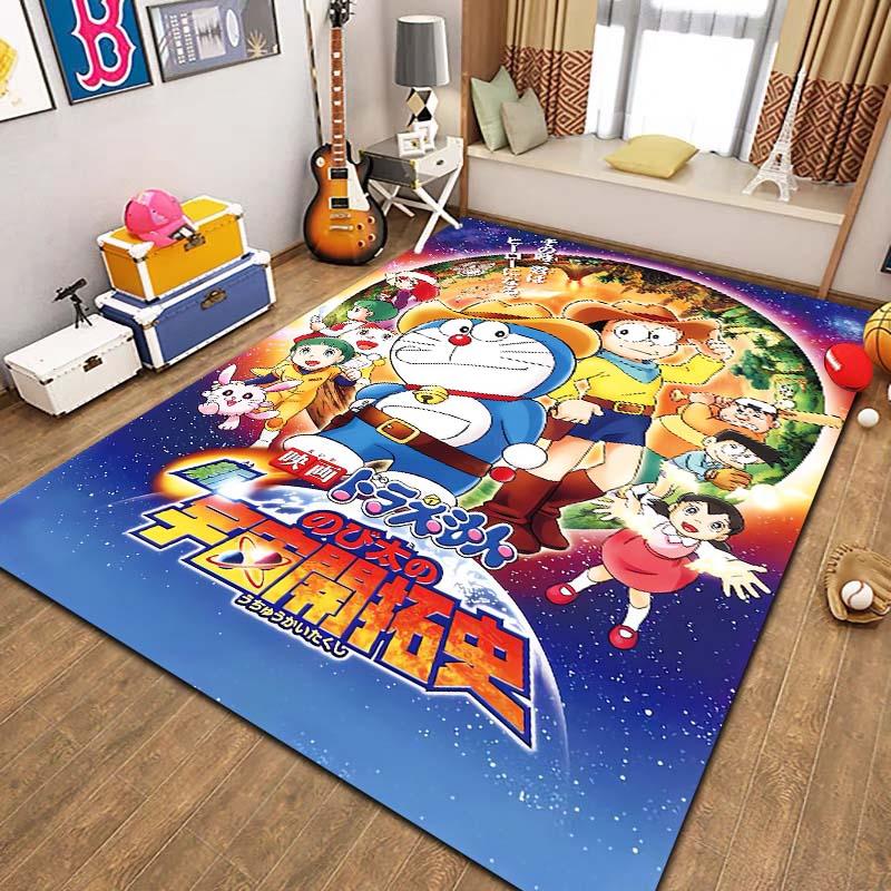 3D Anime Cute Cartoon Cat Printed Carpet Home Living Room Bedroom Decoration Bathroom Kitchen Entrance Children's Room rug Gift