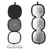 Collapsible Disc Gray/White Balance Card Two Sides Photography Reflector  Consumer Electronics